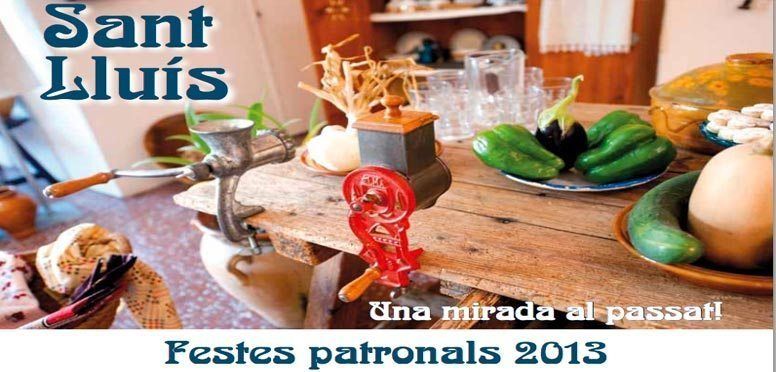Programa de les Festes Patronals Sant LLuís 2013