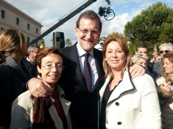 Foto Rajoy candidatas PP en Mallorca