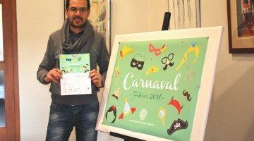 Regidor de Cultura Ajuntament Maó Hector Pons amb el programa de Carnaval