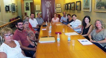 Reunió dels integrants de l'Ateneu de Maó
